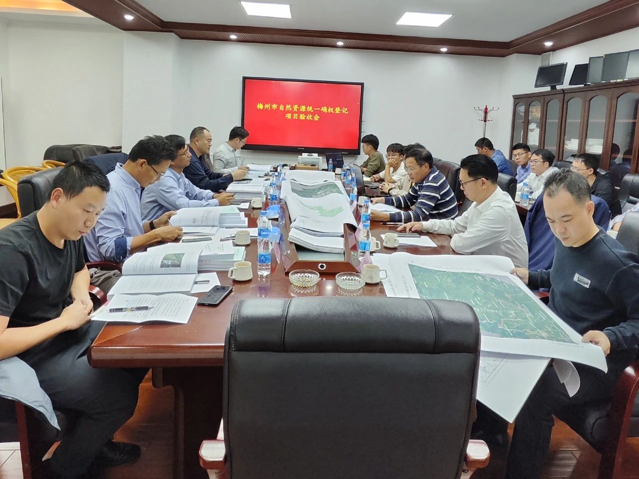 赞！KB88凯时官网测绘自然资源统一确权挂号项目顺遂通过验收
